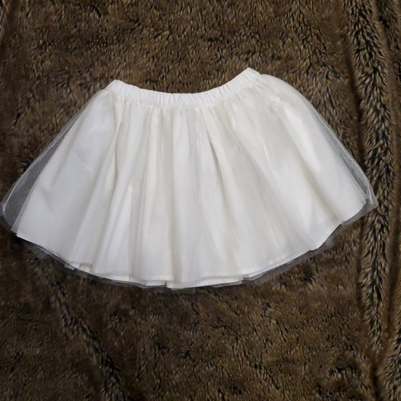 cream tutu skirt
